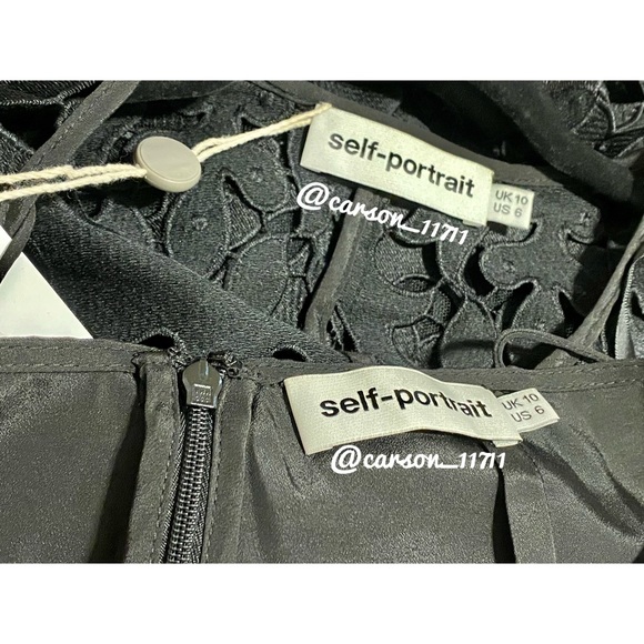 NWT Self Portrait Guipure Lace Jumpsuit 6 - Picture 6 of 7